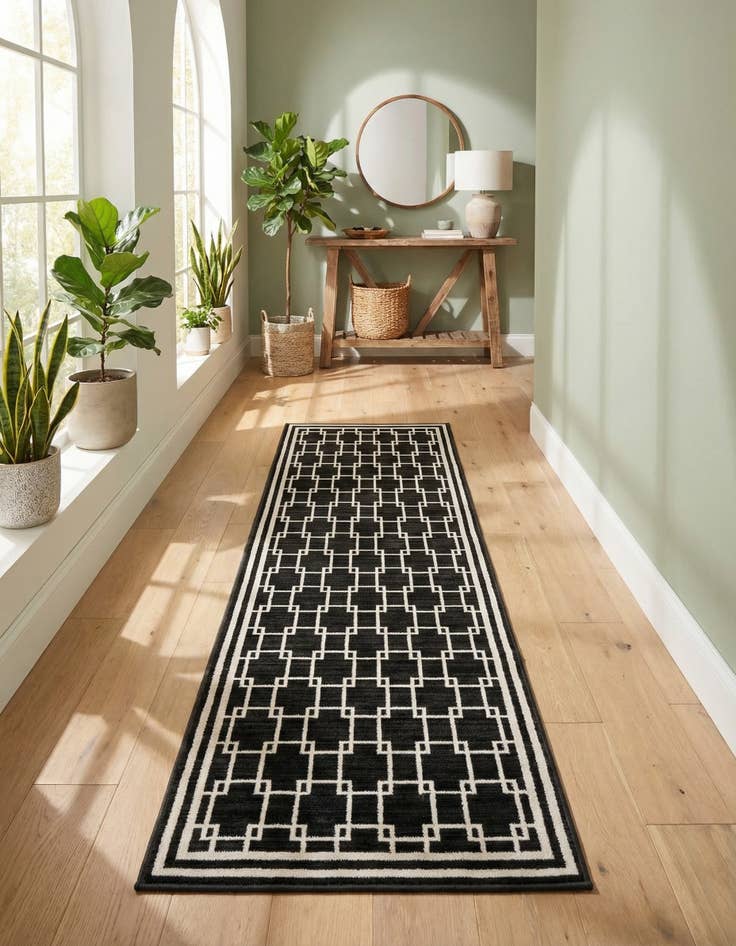 Detail image of Jill Zarin 2' x 6' Metropolitan Uptown Runner Rug