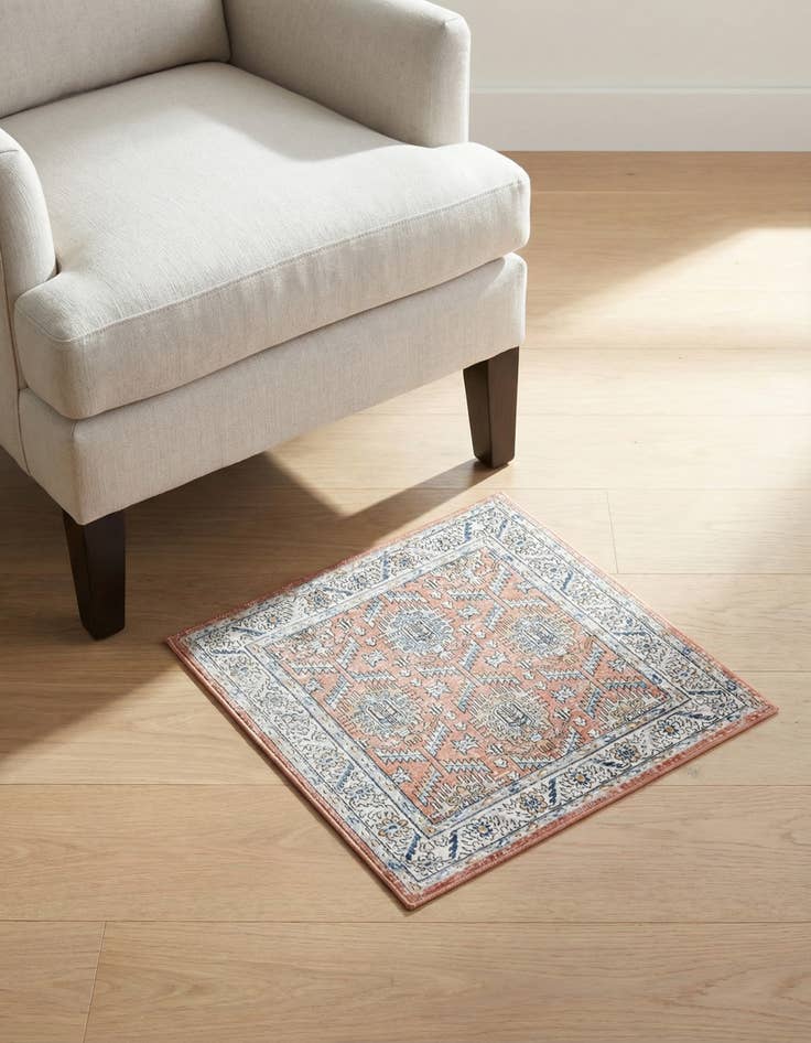 Detail image of 1' 4 x 1' 4 Nyla Sample Rug