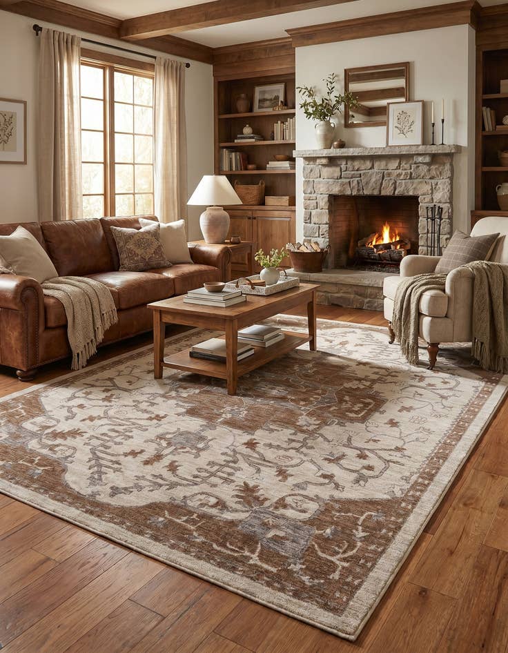 Detail image of 9' x 12' 6 Grand Tradition Rug