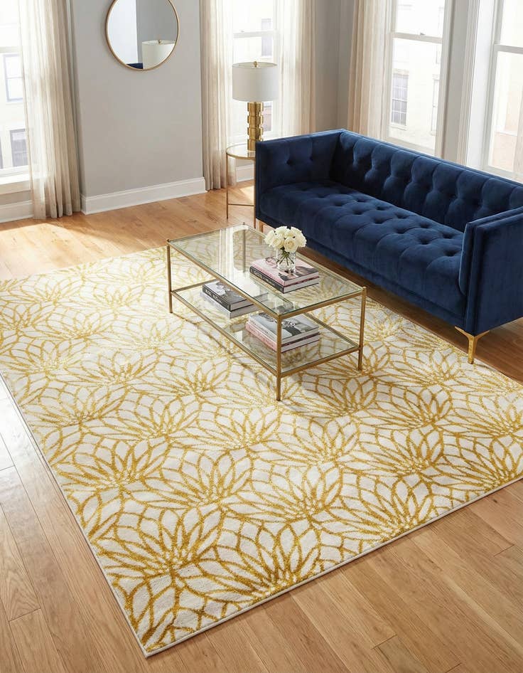 Detail image of 6' x 9'  Marilyn Monroe&trade; Glam Dahlia Rug