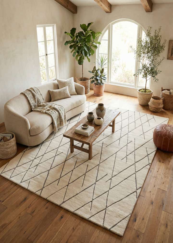 7' 10 x 10' Atlas Moroccan Wool Rug