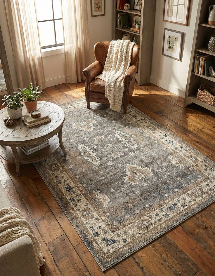 Detail image of 4' x 6' Viola Rug