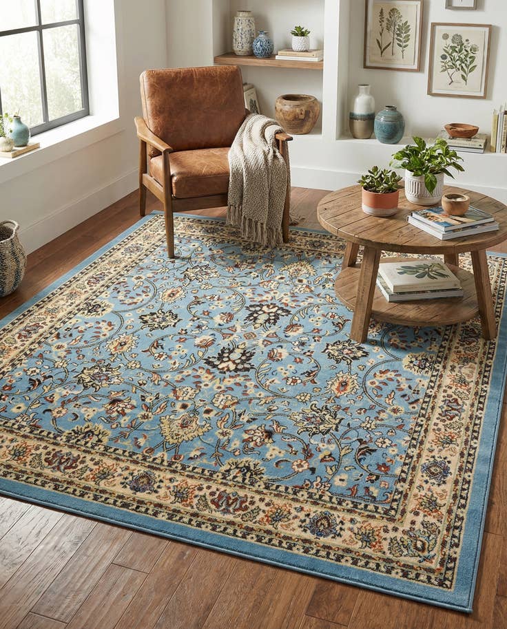 Detail image of 7' 10 x 7' 10 Yasmin Square Rug