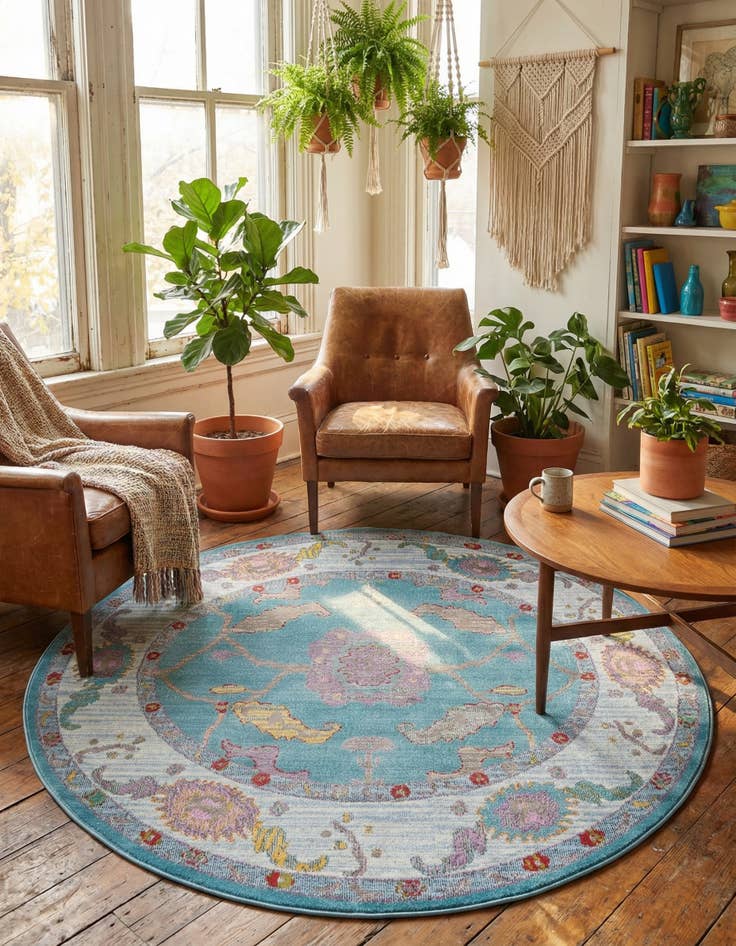 Detail image of 5' 5 x 5' 5 Paragon Round Rug