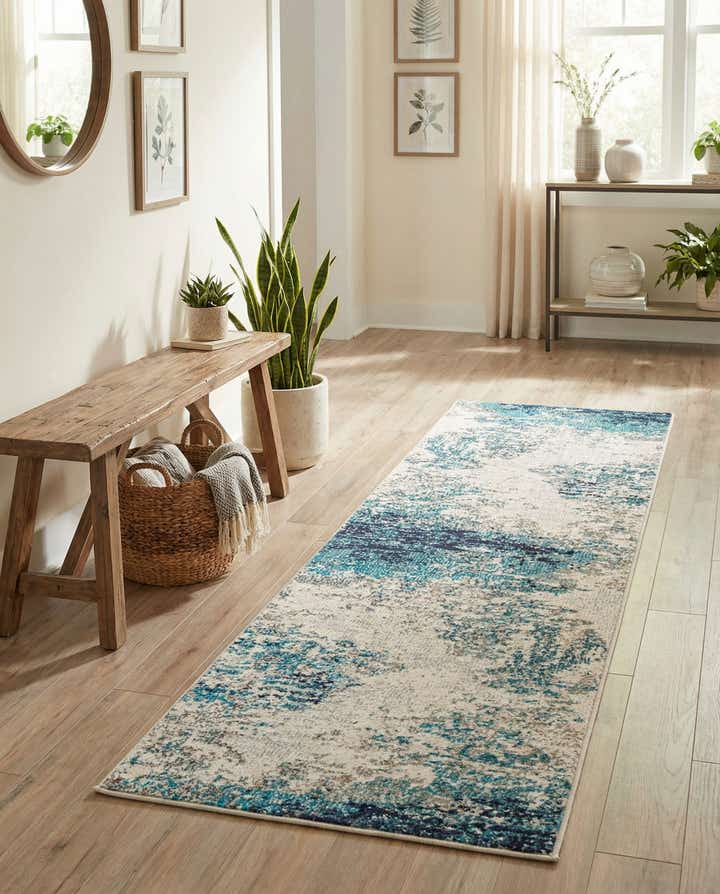 2' x 6' Washable Vivid Runner Rug