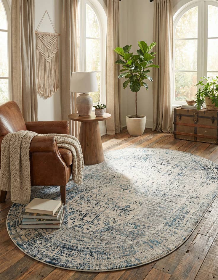 Detail image of 5' 3 x 8' Finsbury Oval Rug