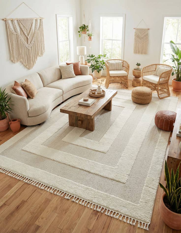 Detail image of 9' 6 x 14' 3 Boho Rug