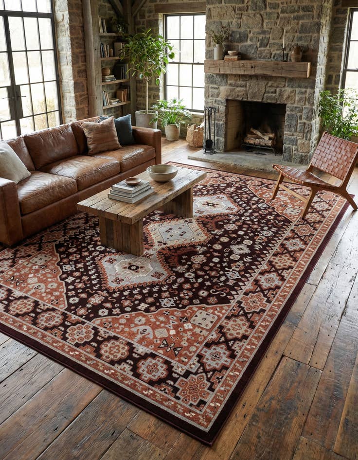 Detail image of 10' x 14' Kamala Washable Rug