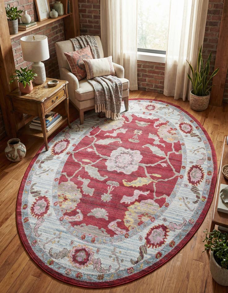 Detail image of 5' 5 x 8' Paragon Oval Rug