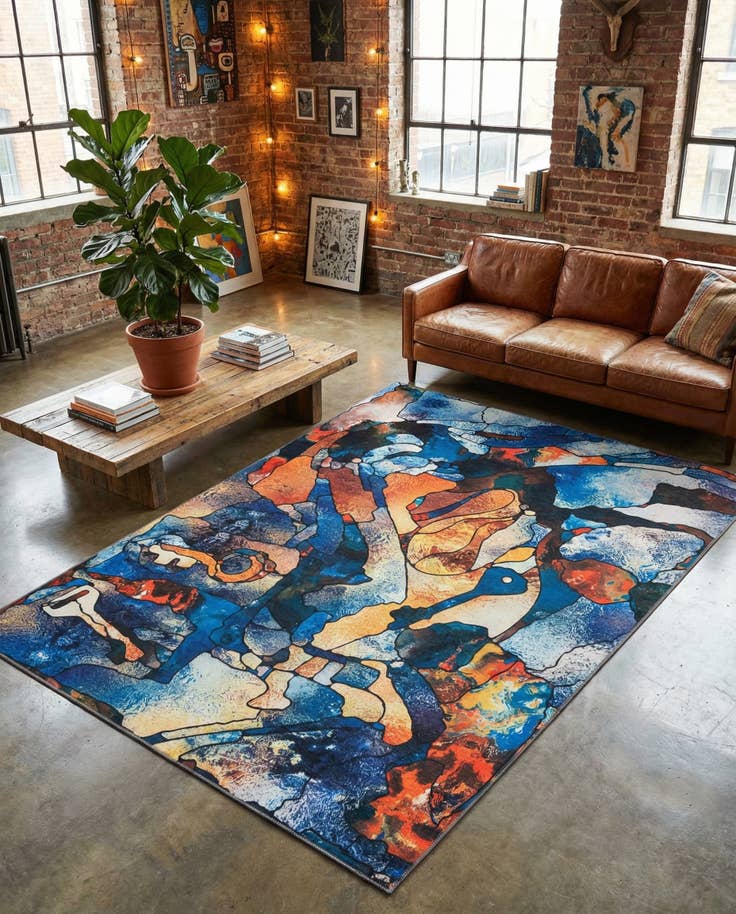 Detail image of 6' x 9' Yara Rug