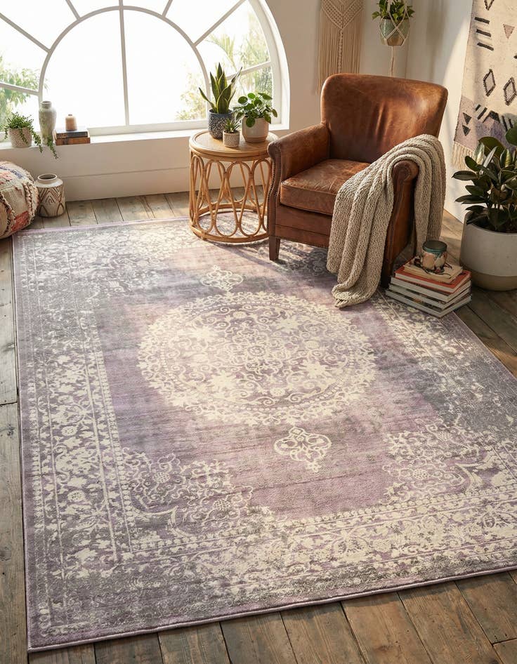 Detail image of 10' x 13' New Vintage Rug