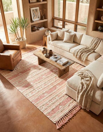 9' x 12' Hand Woven Arizona Wool Rug
