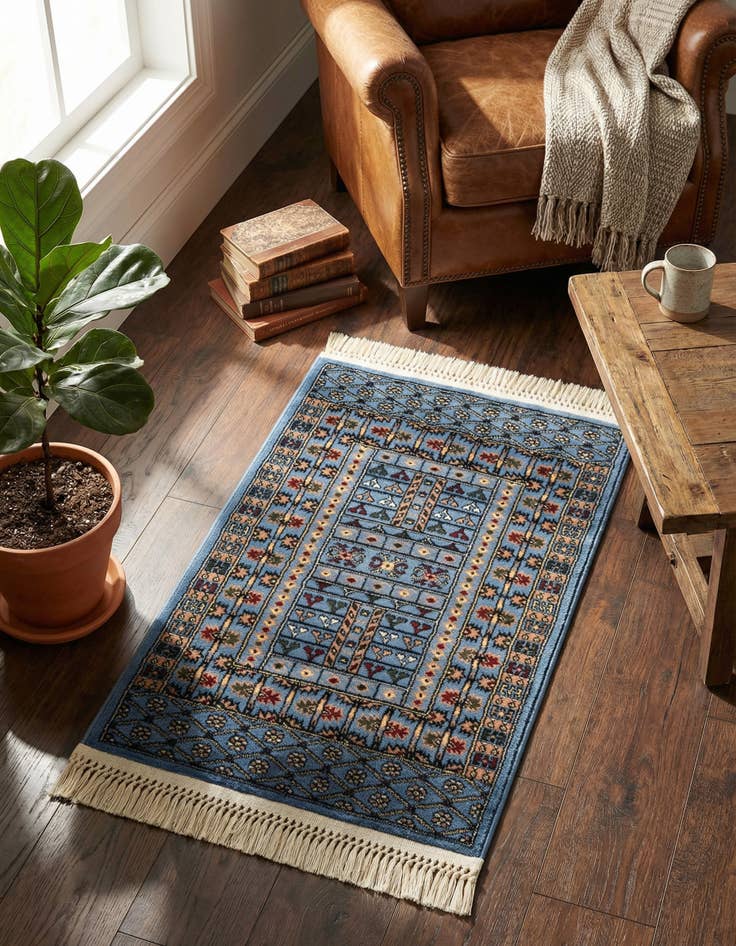 Detail image of 2' x 3' Bokhara Rug