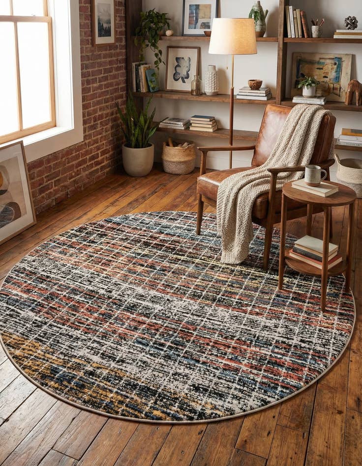 Detail image of 7' x 7' Aramis Round Rug