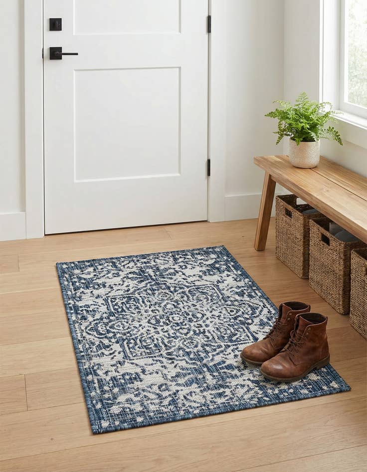 Detail image of 2' x 3' Washable Jill Zarin Dubai Indoor / Outdoor Rug