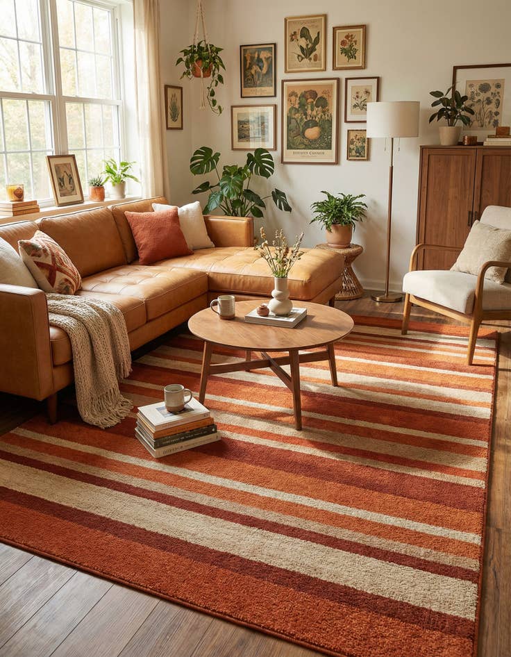 Detail image of 8' x 10' Harvest Rug