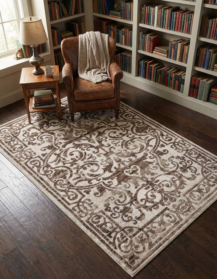 Detail image of 4' x 6' Hermitage Rug