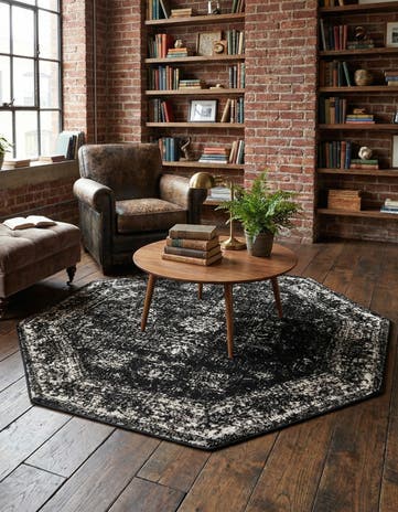 5' 3 x 5' 3 Monte Carlo Octagon Rug