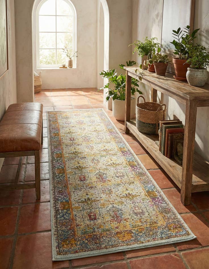 Detail image of 2' 2 x 6' Santiago Runner Rug