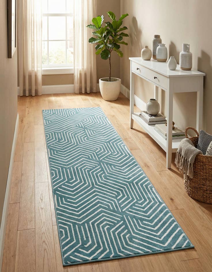 Detail image of 2' x 6' Aakaar Runner Rug