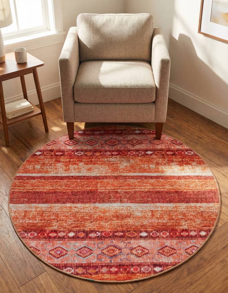 Detail image of 3' 6 x 3' 6 Timeless Round Rug