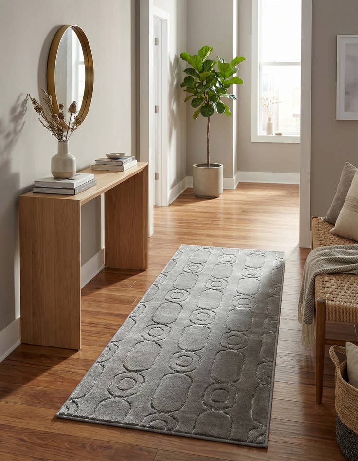 Detail image of 2' x 5' Vogue Geo Runner Rug