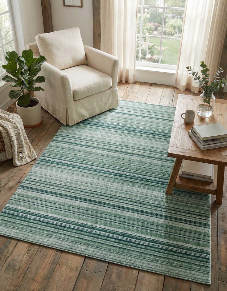 Detail image of  6' x 9' 2 Gemstone Rug