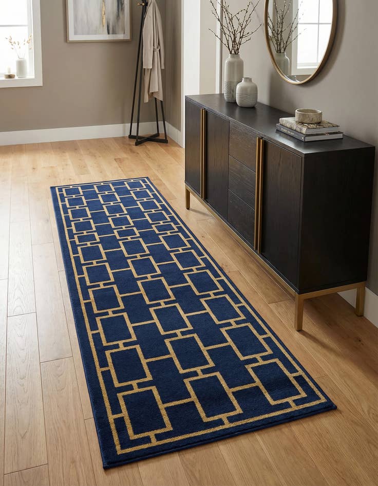 Detail image of 2' x 6' Marilyn Monroe&trade; Glam Deco Runner Rug