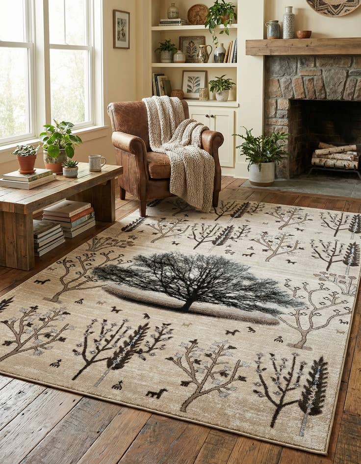 Detail image of 6' 1 x 9' Laguna Rug