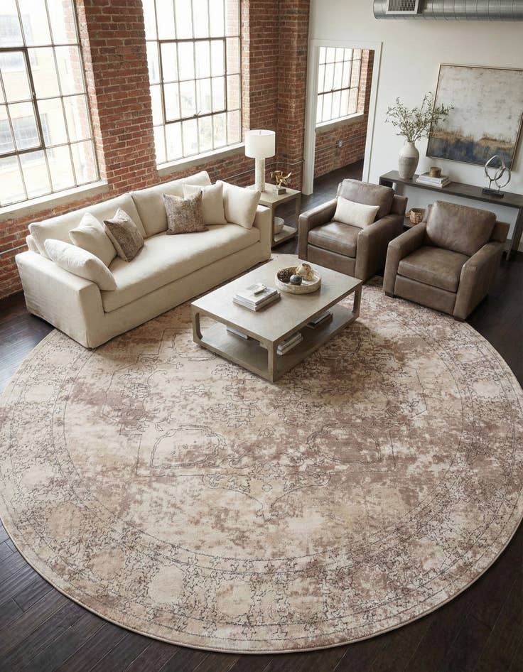 Detail image of 10' x 10' Oregon Round Rug