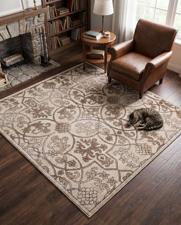 Detail image of 6' x 6' Himalaya Square Rug