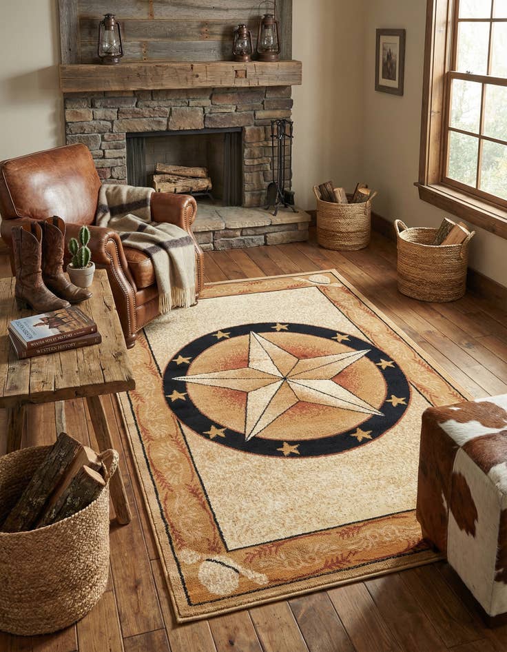 Detail image of 4' x 6' Pioneer Rug