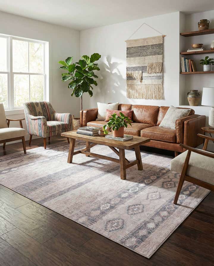 8' 4 x 12' Washable Timeless Rug