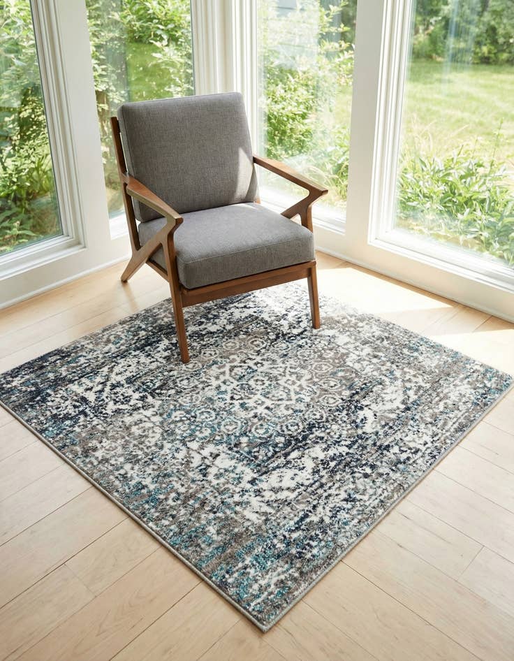 Detail image of 4' x 4' Arlington Square Rug