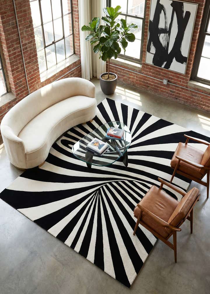 7' 10 x 10' Vortex Wool Rug