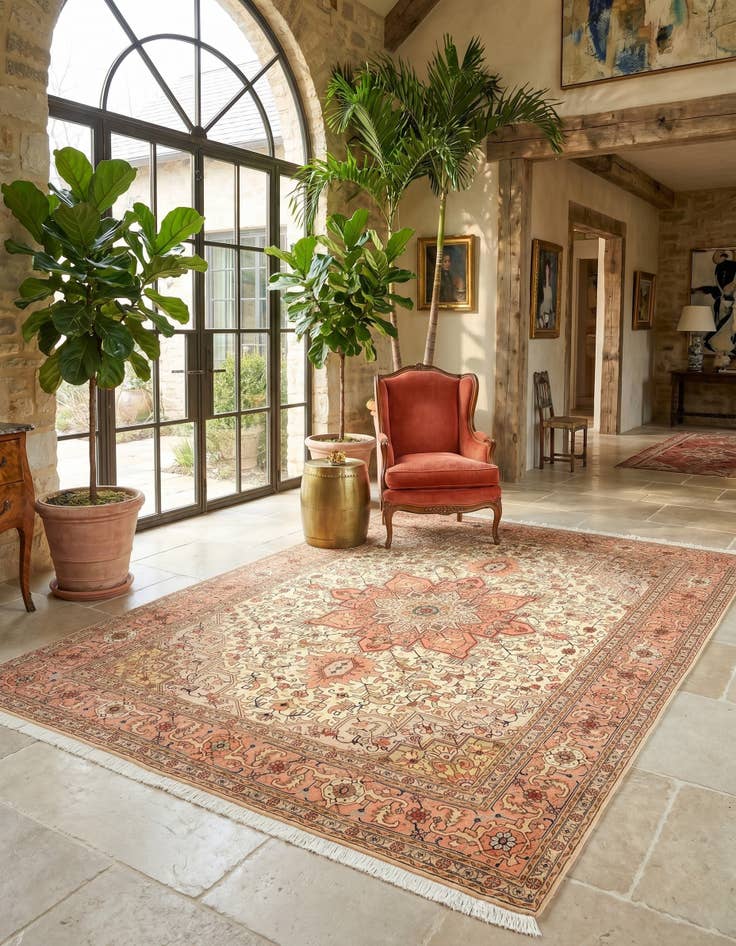Detail image of 4' 11 x 6' 9 Tabriz Rug