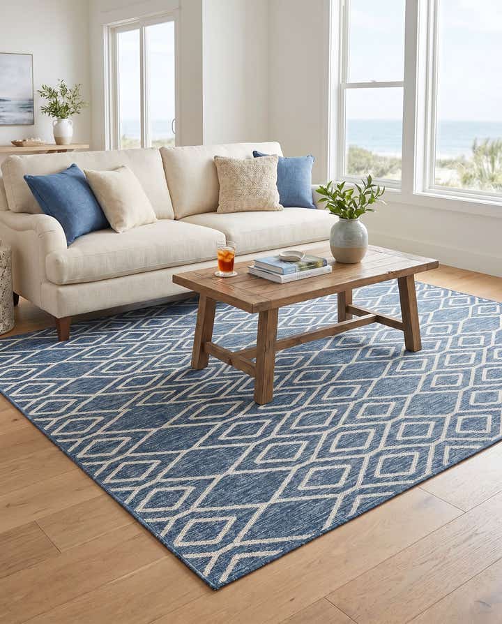 7' 10 x 10' Easy-Clean Jill Zarin Turks and Caicos Indoor / Outdoor Rug
