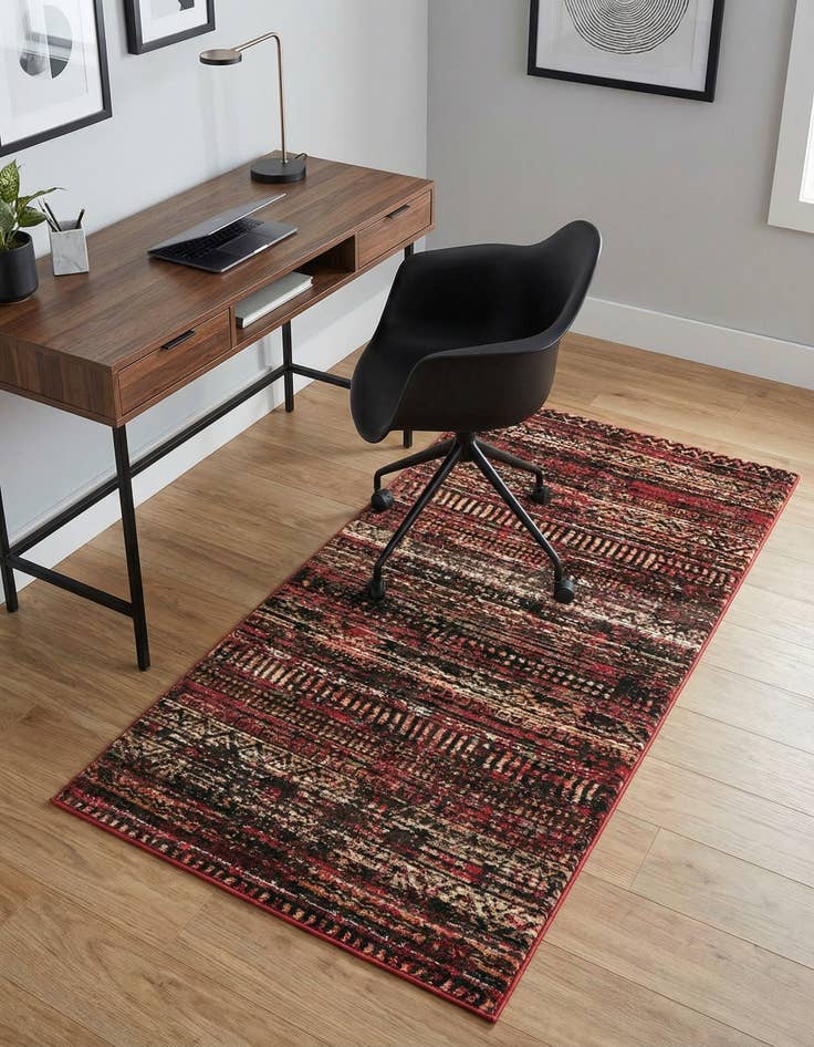 Detail image of 3' 1 x 5' 3 Saturn Rug