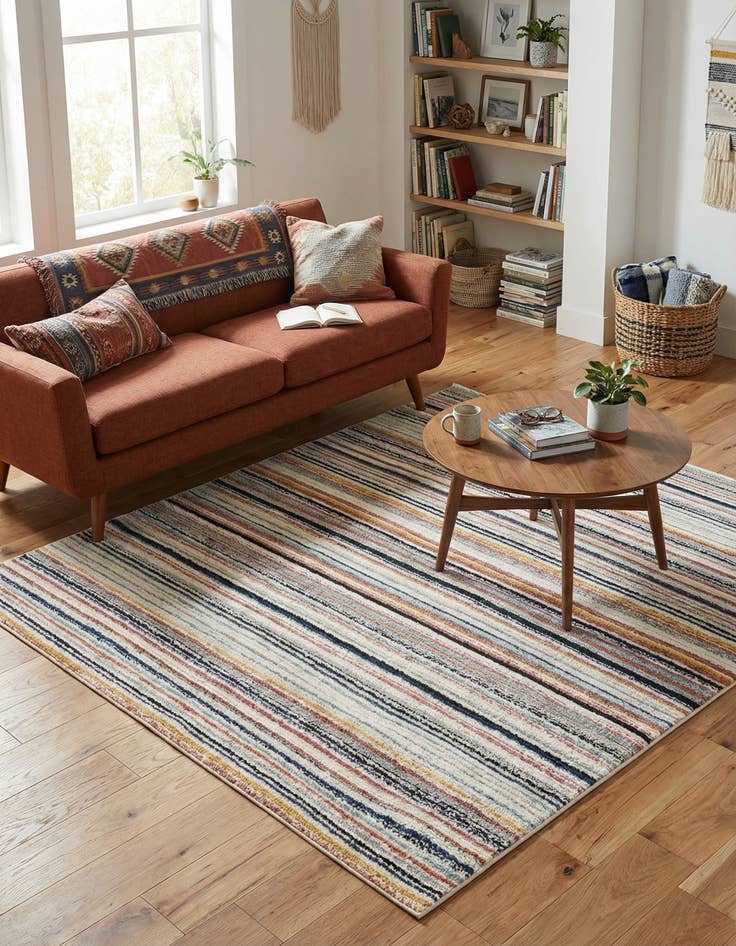 Detail image of 7' 10 x 7' 10 Tagine Square Rug