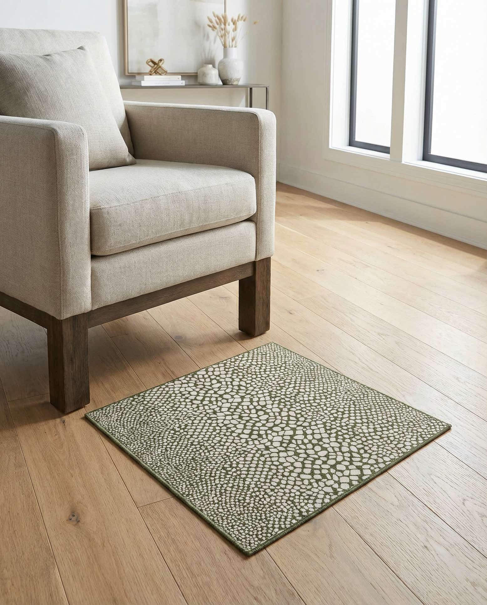 1' 4 x 1' 4 Easy-Clean Jill Zarin Cape Town Indoor / Outdoor Sample Rug