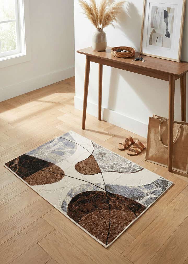 2' x 3' Easy-Clean Modern Indoor / Outdoor Rug