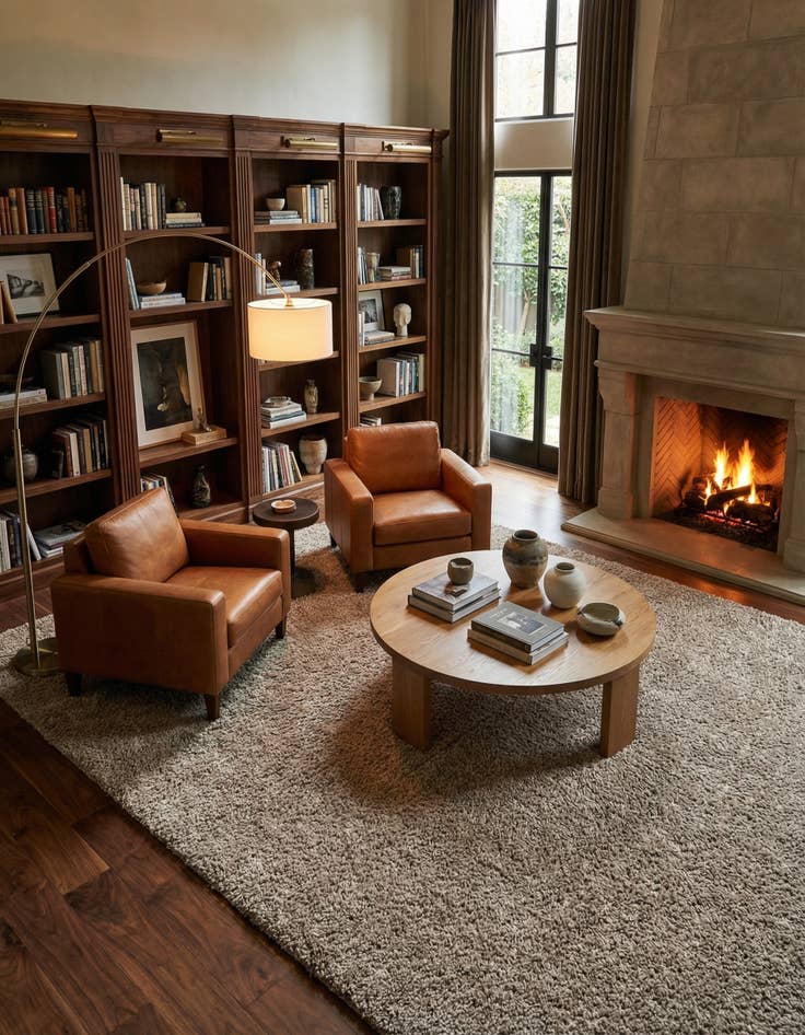 Detail image of  10' x 14' 1  Hand Woven Haka Deluxe Shag Rug