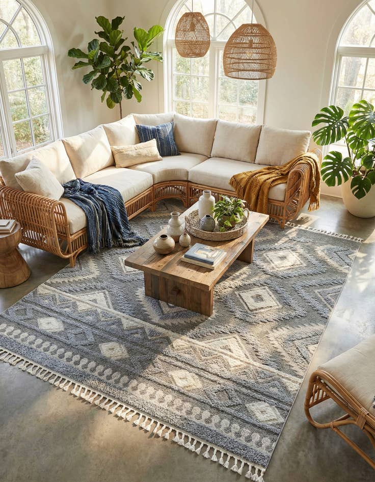 Detail image of 9' x 12' Boho Rug