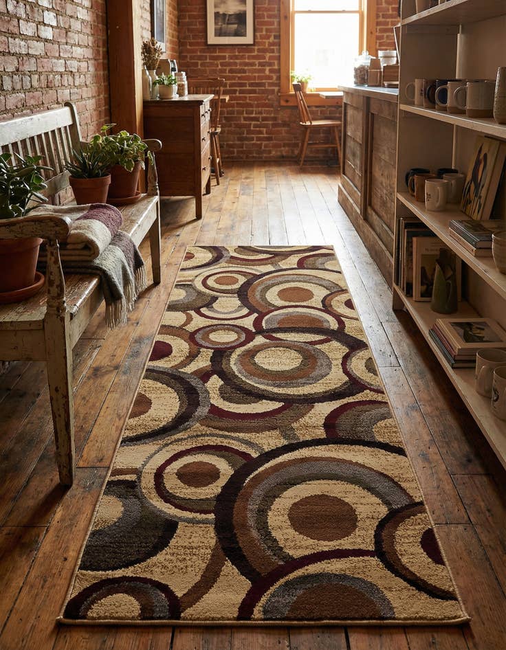 Detail image of 2' x 6' Cafe Runner Rug