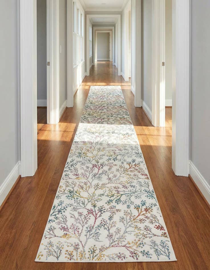 Detail image of 2' 7 x 16' 5 Blossom Runner Rug