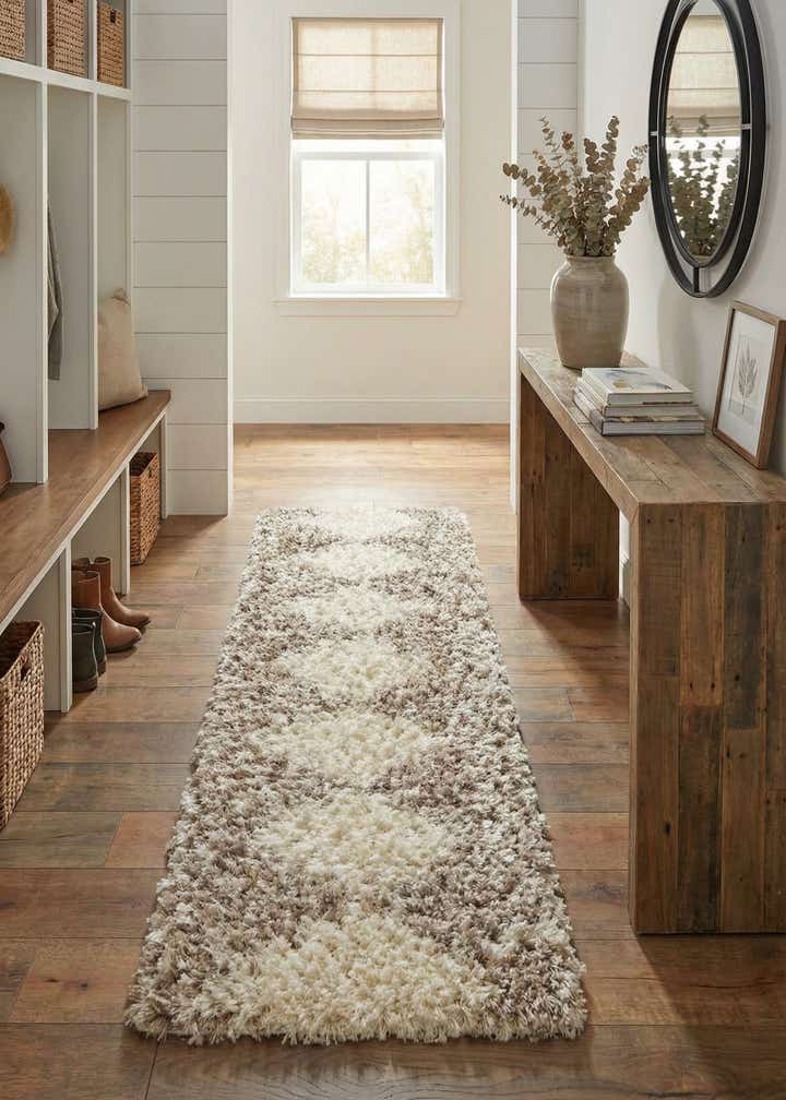 2' x 6' Infinity Shag Runner Rug