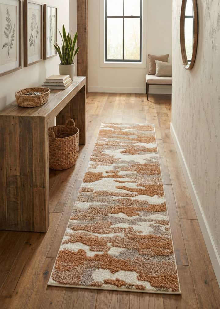 2' x 6' Sepia Runner Rug
