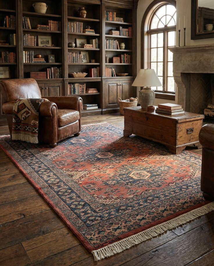 Detail image of 4' 2 x 6' 1 Hand Knotted Kazak Oriental Wool Rug