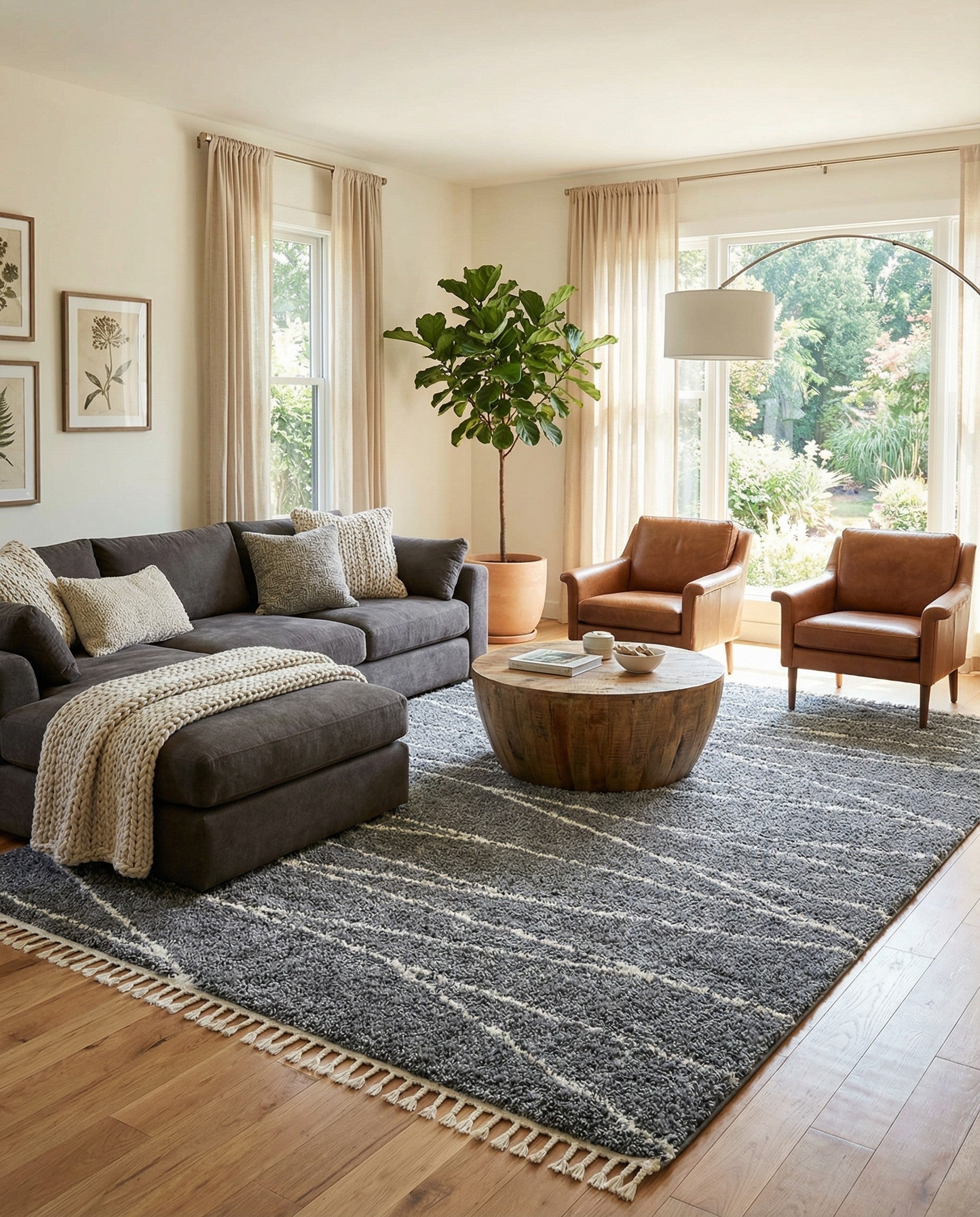 10' x 14' Serenity Shag Rug