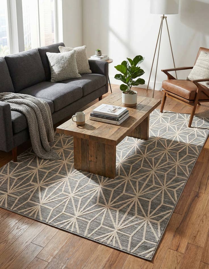 Detail image of Jill Zarin 4' x 6' Uptown Fifth Avenue Rug